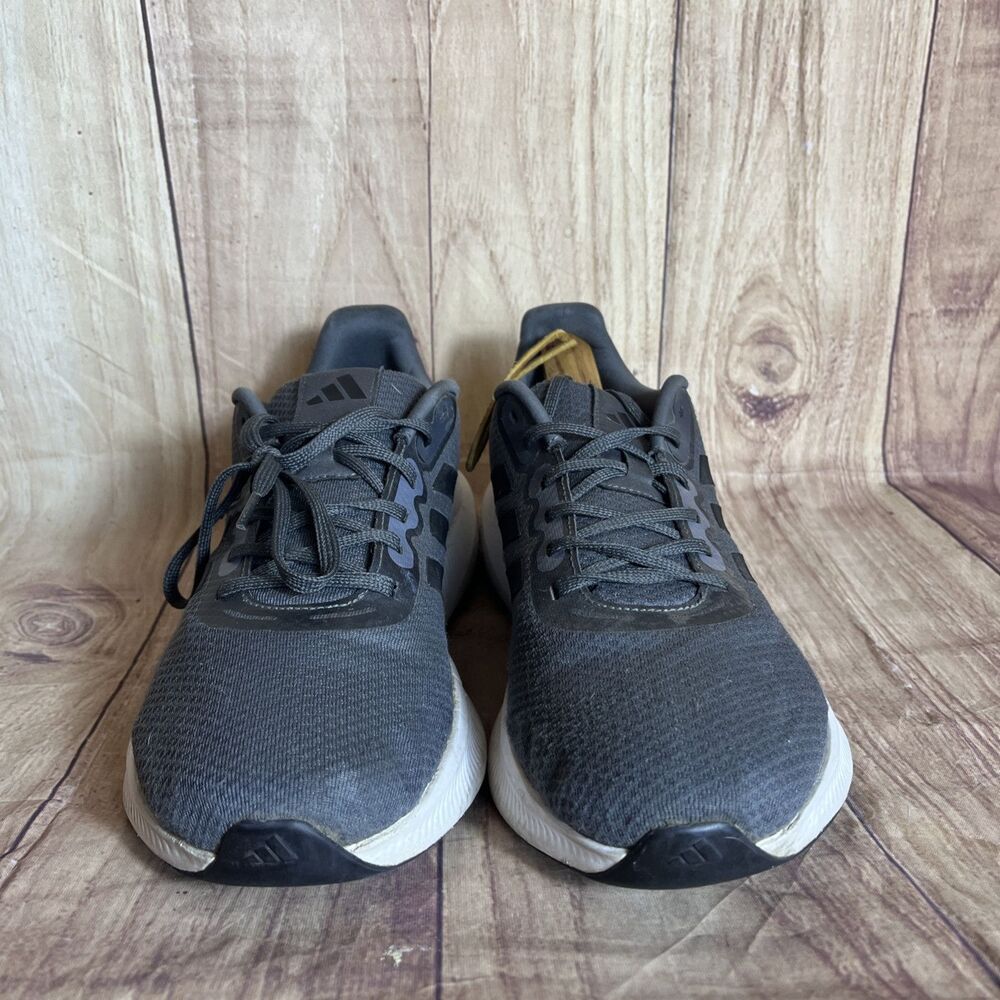Adidas Run Falcon 3.0 Mens Size 13 Shoes Gray Black Running Sneakers New - Picture 3 of 9
